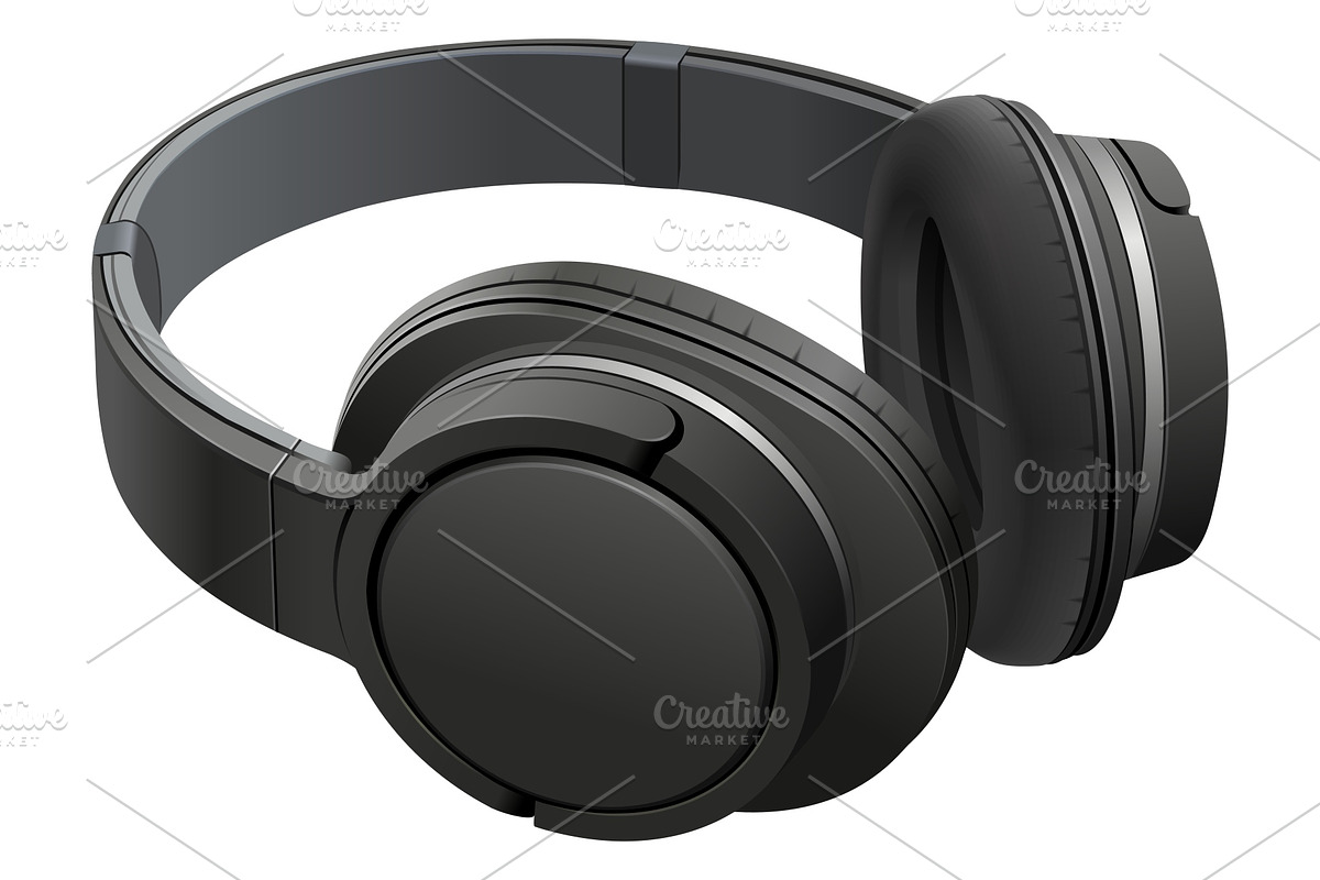 Headphones icon in Illustrations - product preview 8