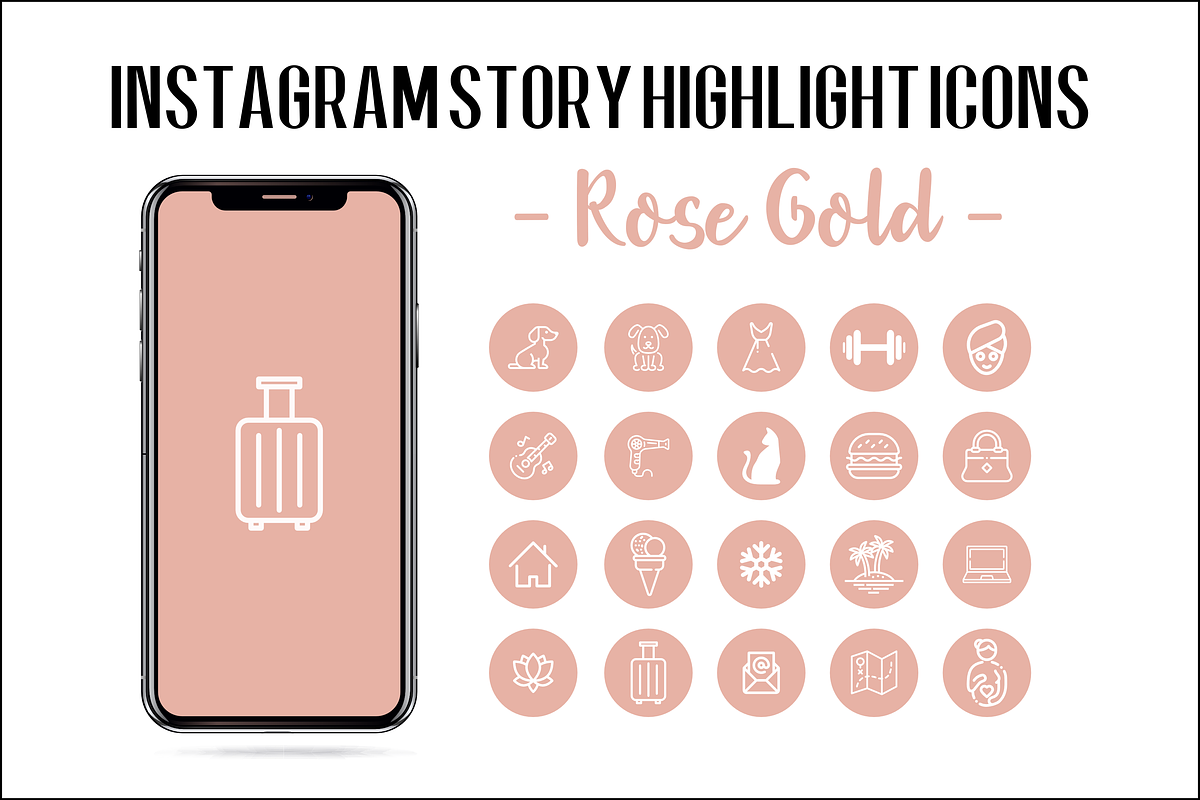 Instagram Story Highlight Icons in Instagram Templates - product preview 8