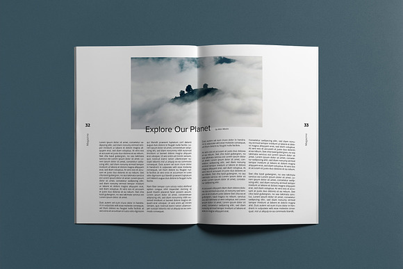 Escape Magazine Template in Magazine Templates - product preview 4