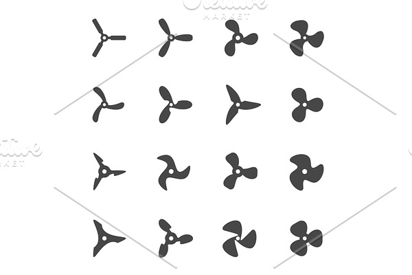 Propellers icons