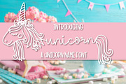 Unicorns - A Unicorn Name Maker Font
