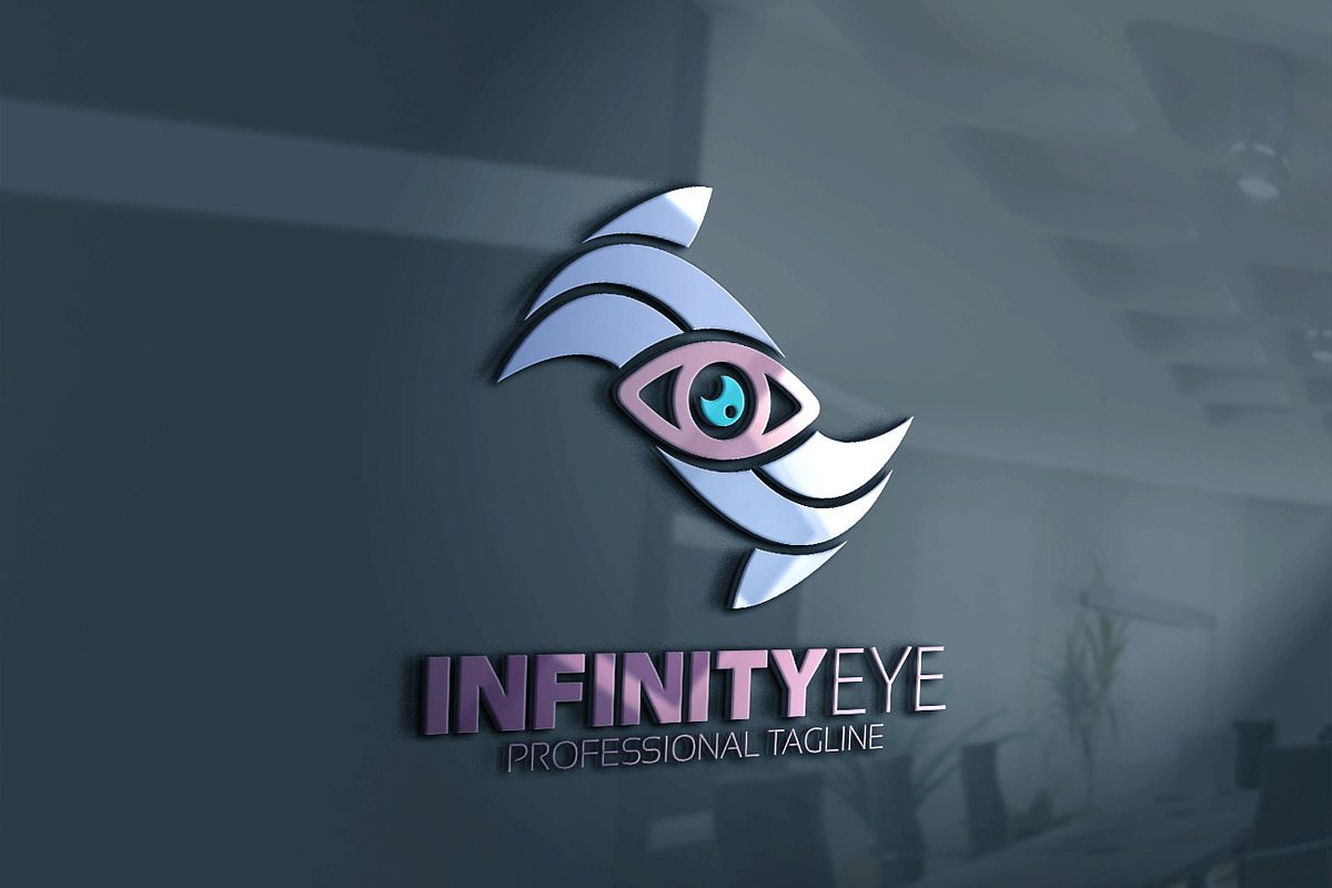 Infinity Eye Logo in Logo Templates - product preview 8