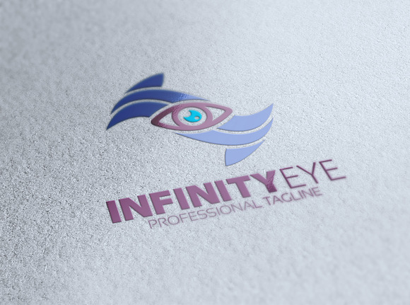 Infinity Eye Logo in Logo Templates - product preview 1