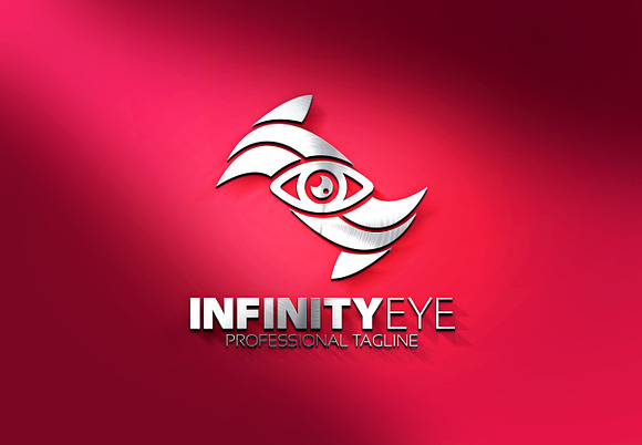 Infinity Eye Logo in Logo Templates - product preview 2