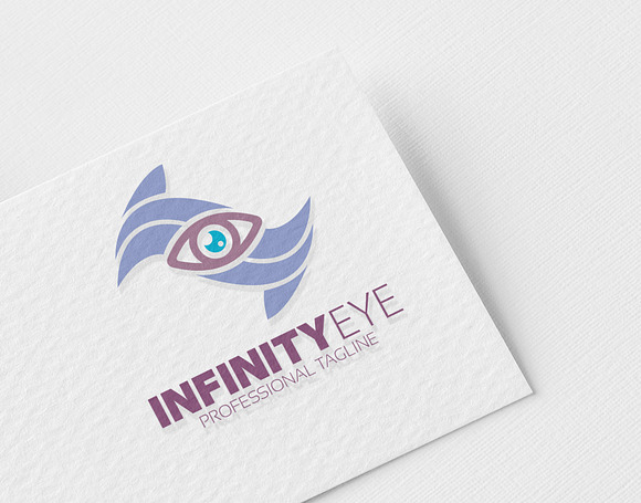 Infinity Eye Logo in Logo Templates - product preview 3