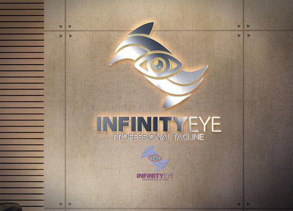 Infinity Eye Logo in Logo Templates - product preview 7