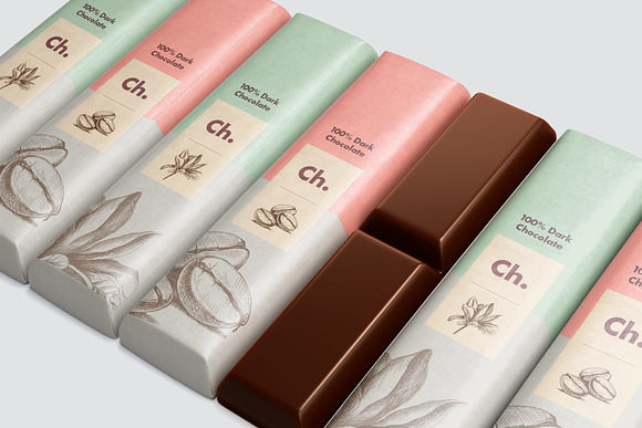 Chocolate Bar Mockup 2 in Product Mockups - product preview 8