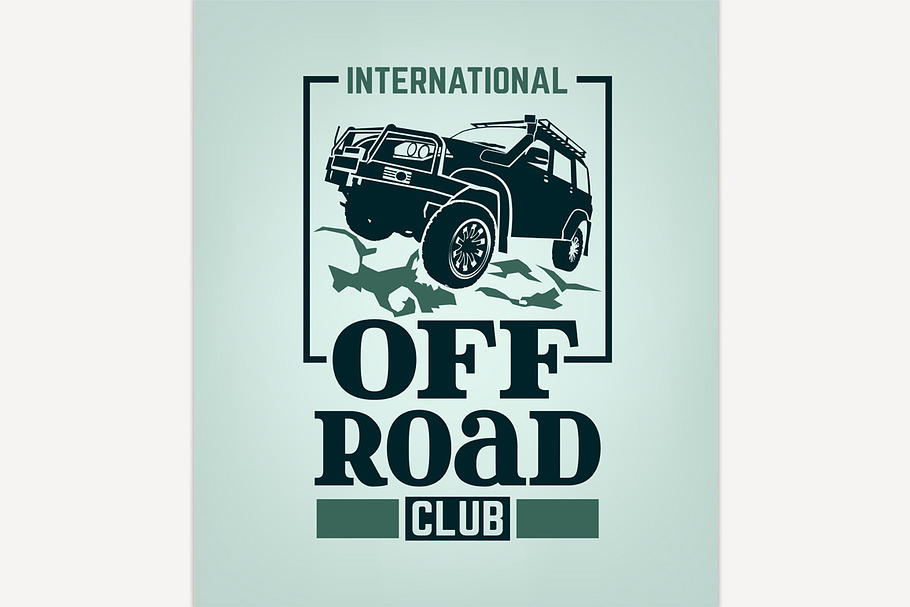 Off Road Club in Illustrations - product preview 8