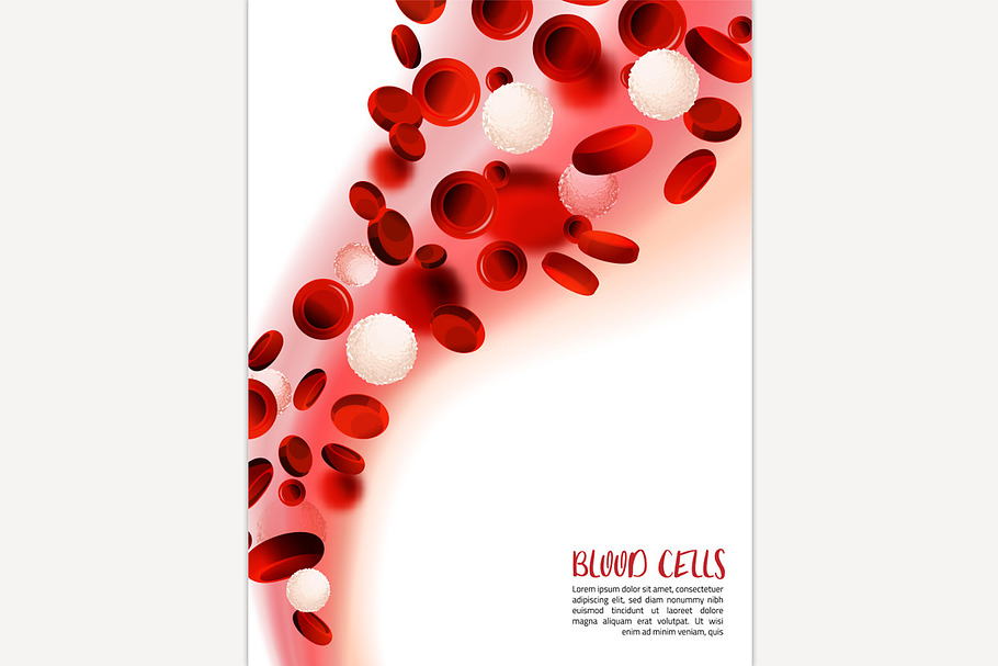 Blood Cells Background in Illustrations - product preview 8