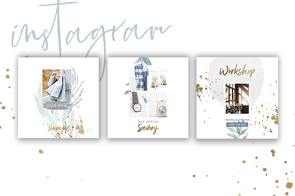 ANIMATED Instagram Watercolor Post in Instagram Templates - product preview 2