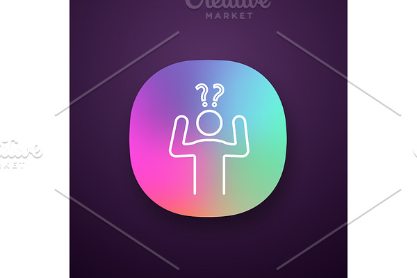 Confusion app icon
