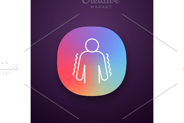 Trembling app icon