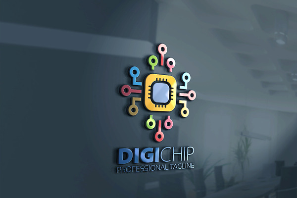 Digital Chip Logo