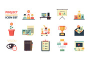 Project planning icon. Business