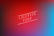 Letters for logotype font