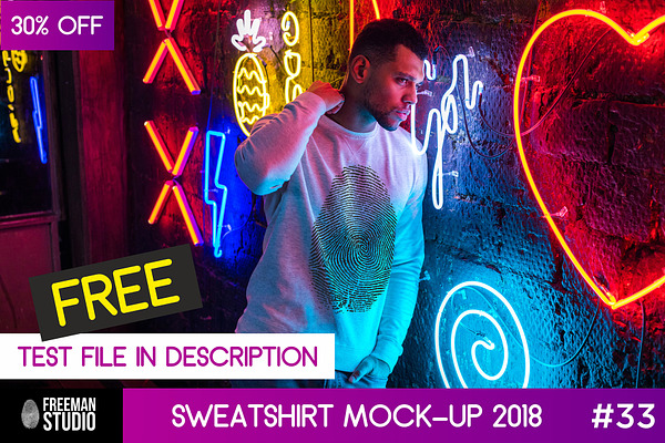 Sweatshirt Mock-Up 2018 #33