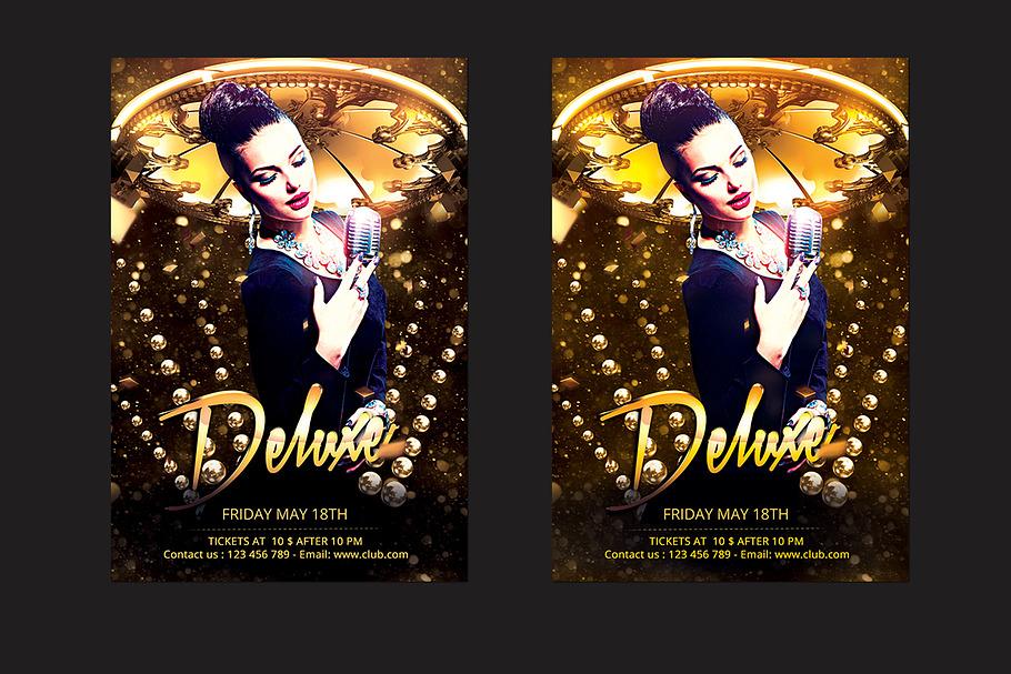 Deluxe Party Flyer in Flyer Templates - product preview 8
