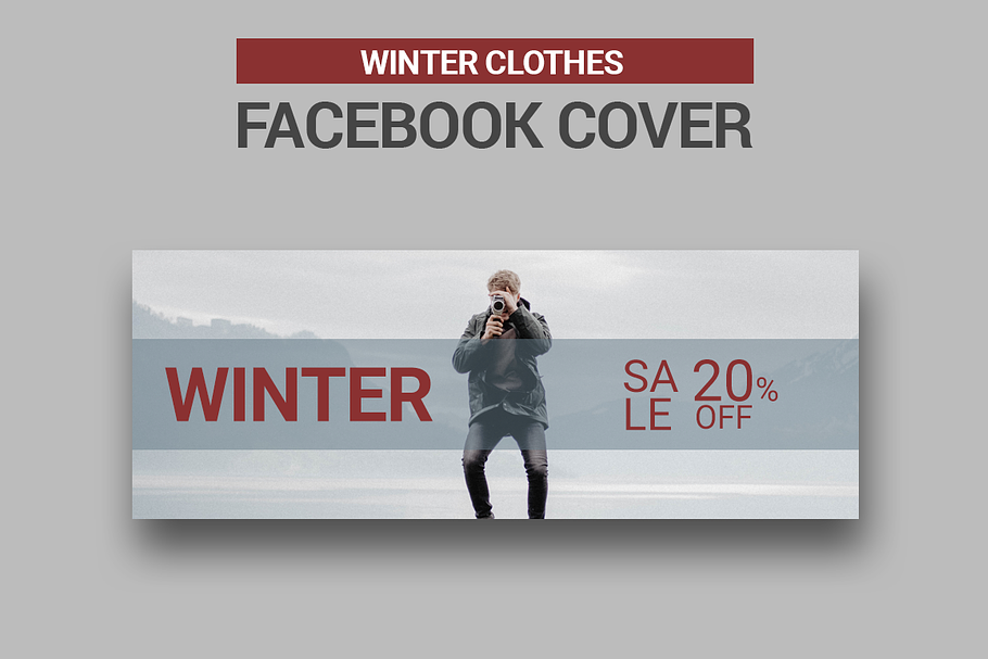 Winter Clothes Facebook Cover