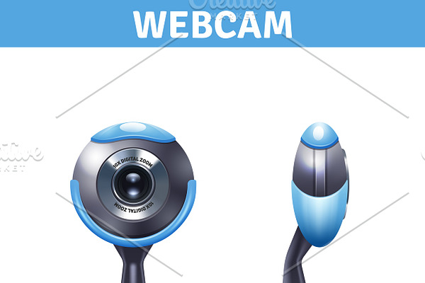 Webcam realistic design