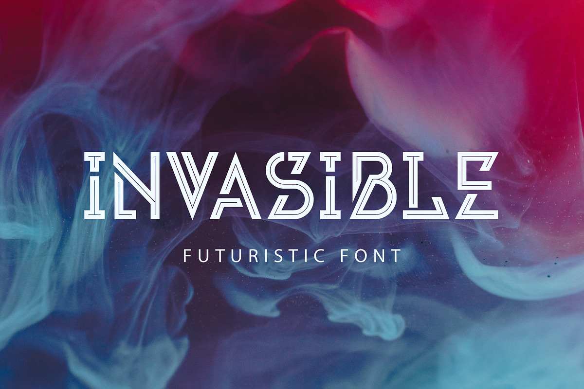 Invasible in Display Fonts - product preview 8