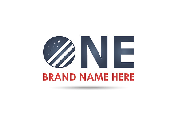 ONE COMPANY LOGO TEMPLATE in Logo Templates - product preview 1