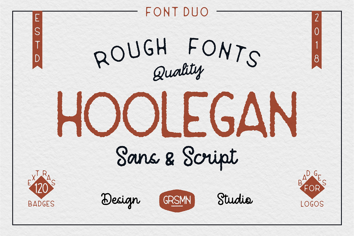 Hoolegan Font Duo in Display Fonts - product preview 8