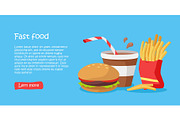 Tasty Fast Food Banner