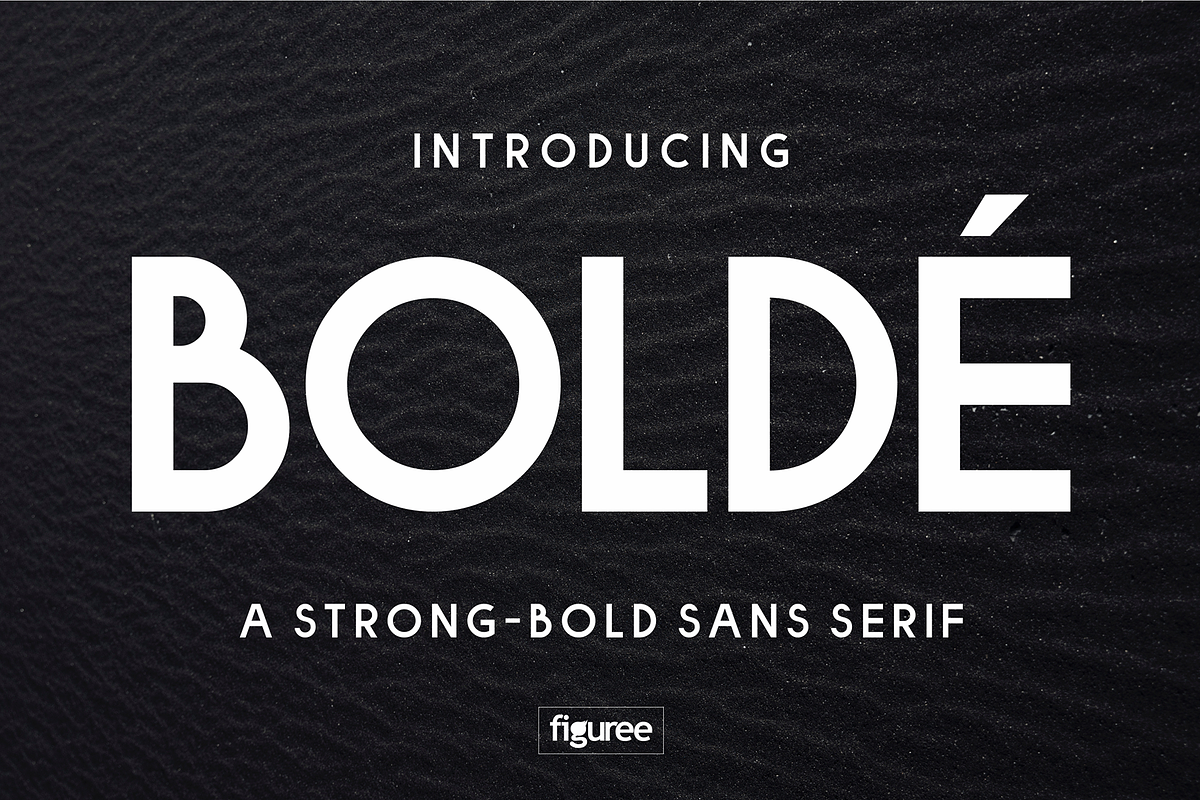 BOLDE in Bold Fonts - product preview 8