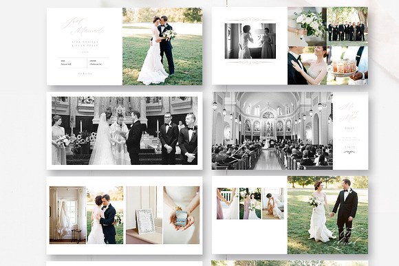 Wedding Album Template PSD in Magazine Templates - product preview 2