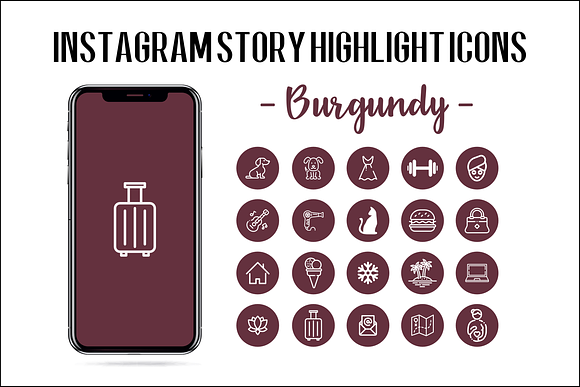 Instagram Story Highlight Icon in Icons - product preview 1