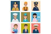 Workers from Different Industries