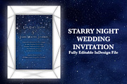 Starry Night Wedding Invite