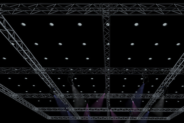 Big Square Truss-Stage Lights