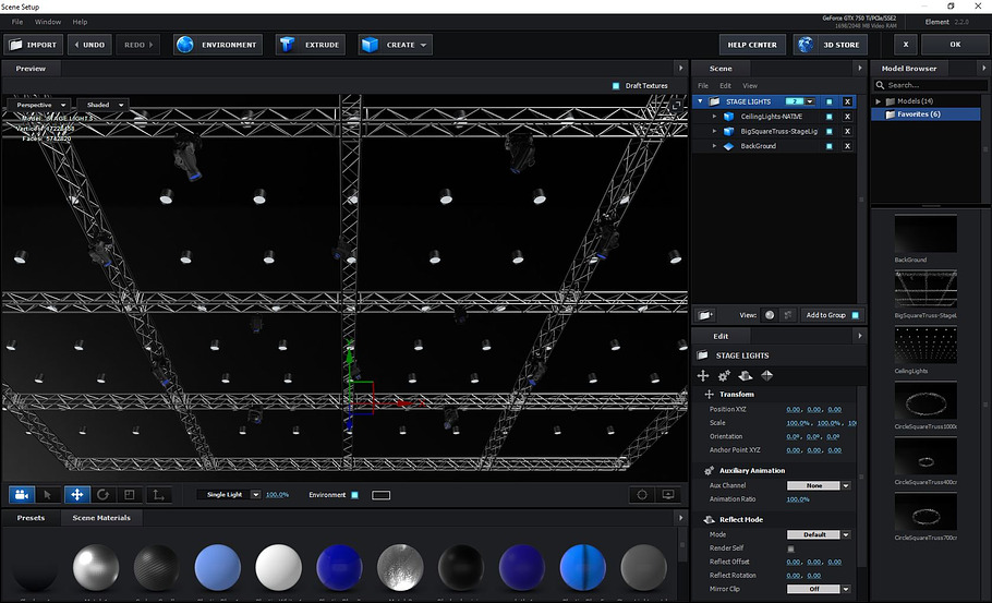 Big Square Truss-Stage Lights in Architecture - product preview 20