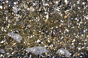 Sea stones cliff bottom surface