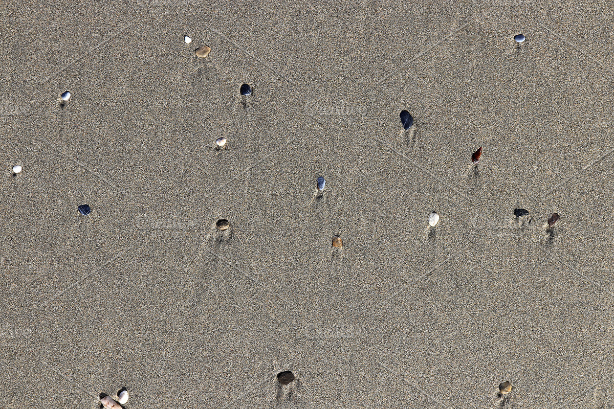 Stones with stains on the sand in Textures - product preview 8