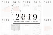 2019 Instagram Stories Templates