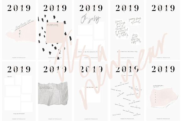2019 Instagram Stories Templates in Instagram Templates - product preview 1