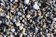 Beach pebble texture