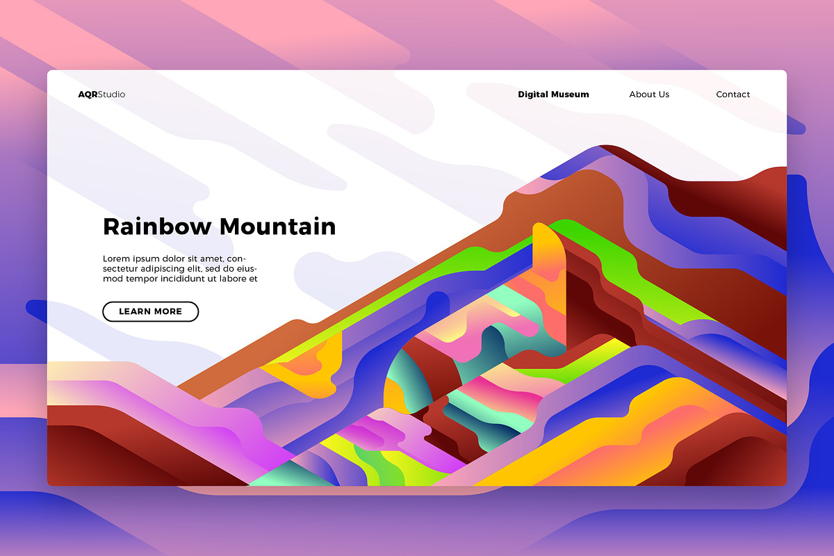 Geology Rain - Banner & Landing Page in Web Elements - product preview 8