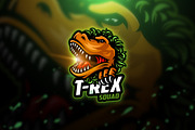 T- Rex 2 - Mascot & Esport Logo