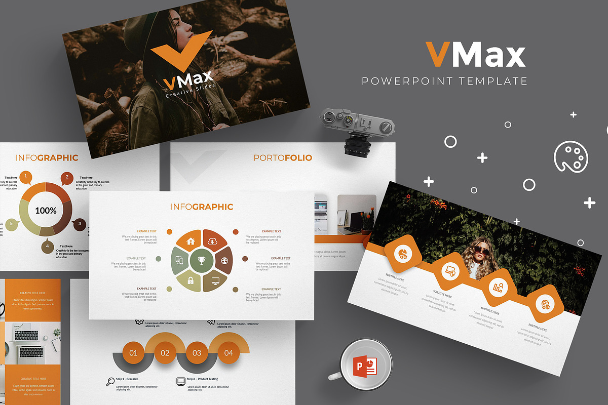 Vmax - Powerpoint Template in PowerPoint Templates - product preview 8