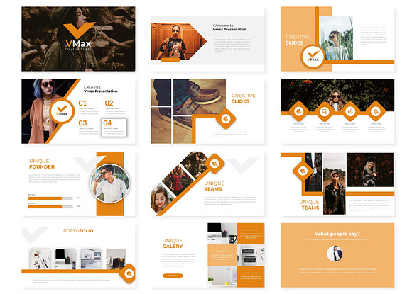 Vmax - Powerpoint Template in PowerPoint Templates - product preview 1