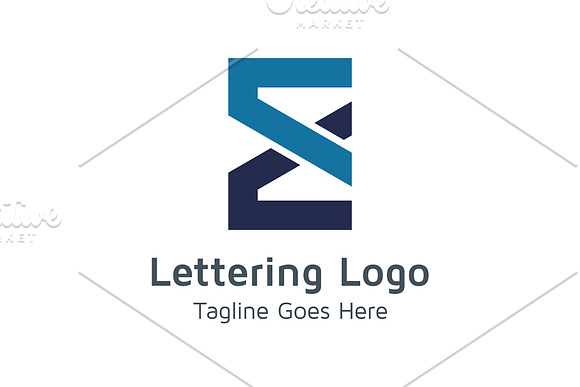 20 Logo Lettering E Template Bundle in Logo Templates - product preview 2