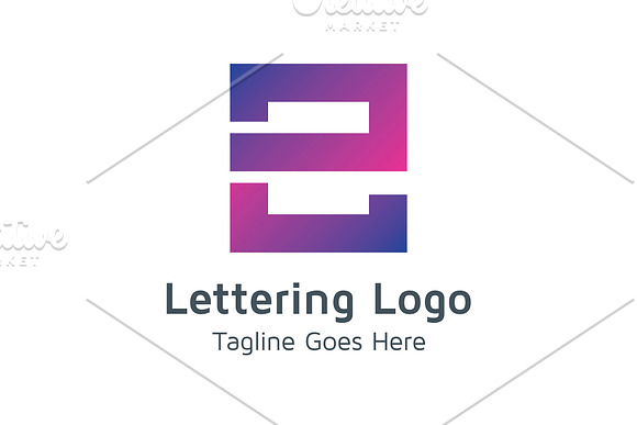 20 Logo Lettering E Template Bundle in Logo Templates - product preview 14