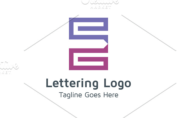 20 Logo Lettering E Template Bundle in Logo Templates - product preview 17