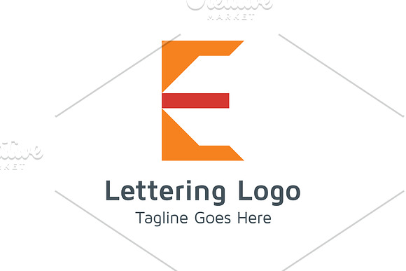 20 Logo Lettering E Template Bundle in Logo Templates - product preview 18