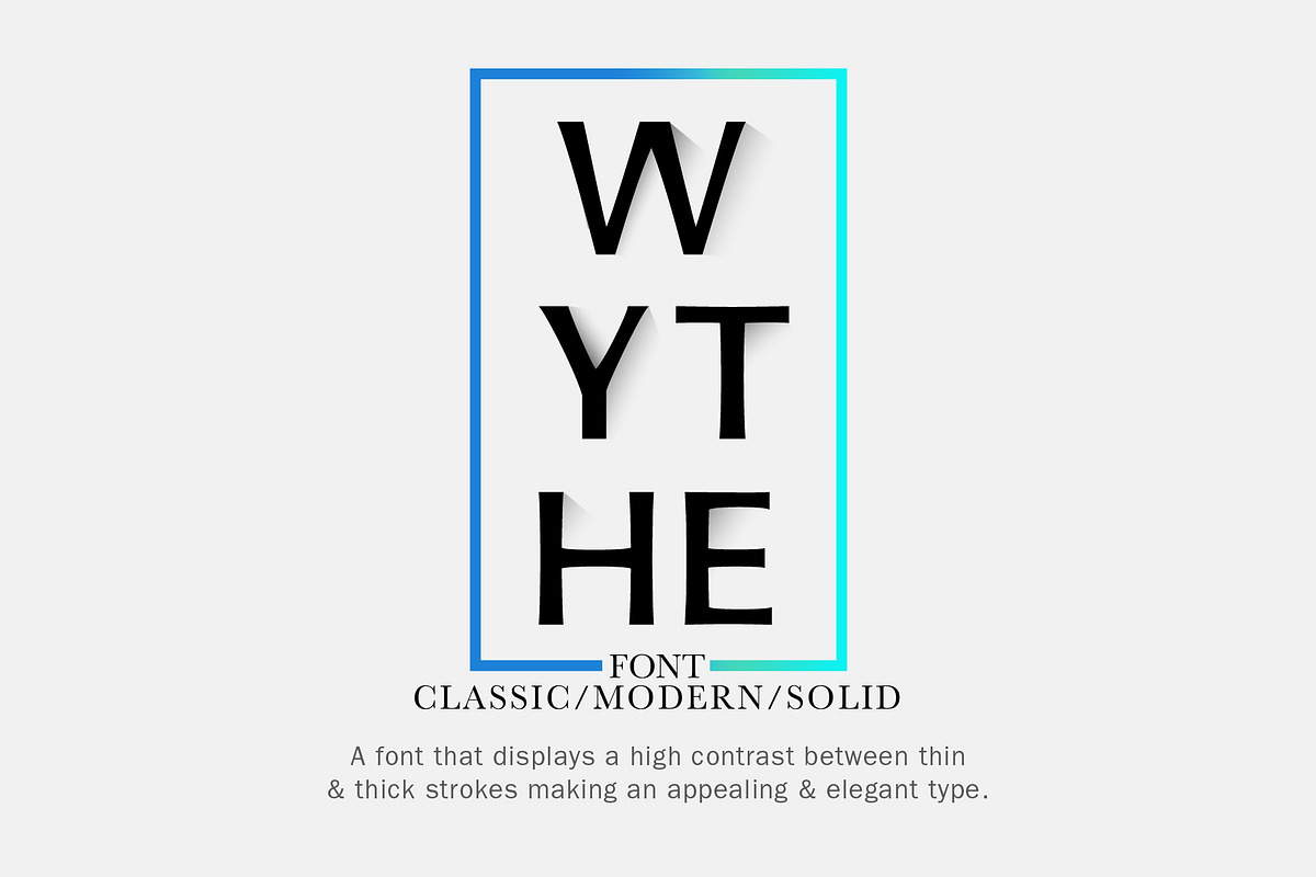 Wythe | Sans-Serif Font in Sans-Serif Fonts - product preview 8