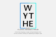 Wythe | Sans-Serif Font