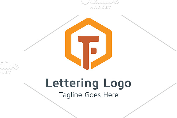 20 Logo Lettering F Template Bundle in Logo Templates - product preview 7